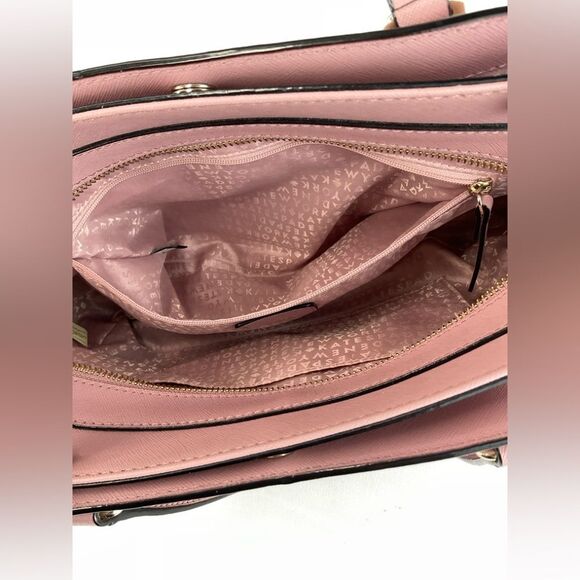 Kate Spade Mauve Satchel with Gold Accents - Picture 11 of 15